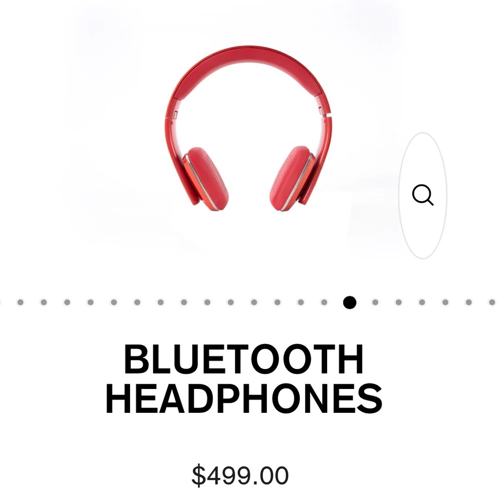 AiPro-200 PLUS Studio Red Bluetooth Headphones